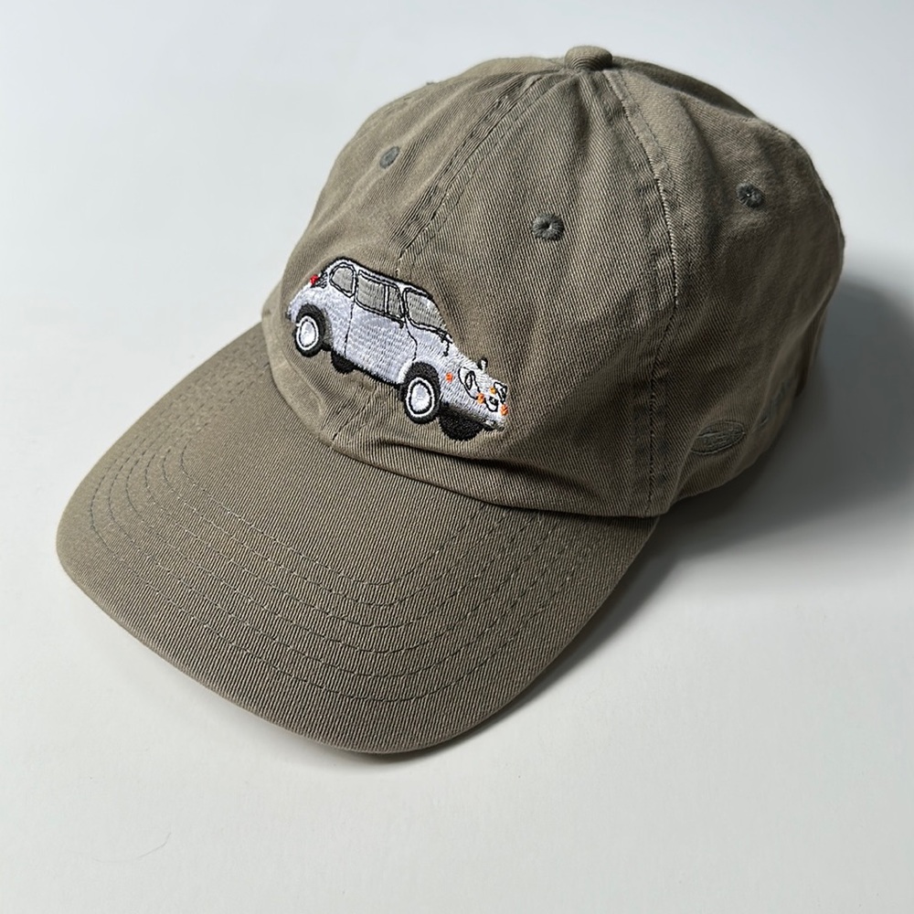 Rare Vintage L.L. Bean Subaru Hat Olive Green Khaki